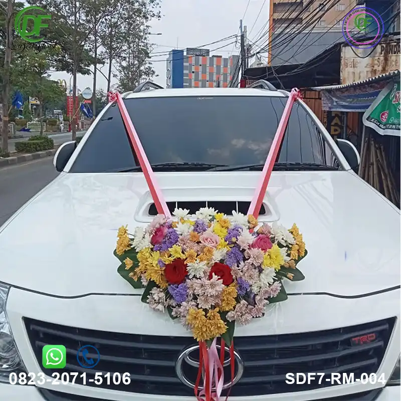 Bunga Untuk Rias Mobil Pengantin RM-004