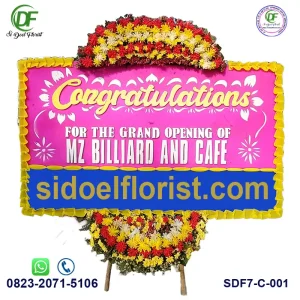 Bunga Papan Congratulations SDF7-C-001