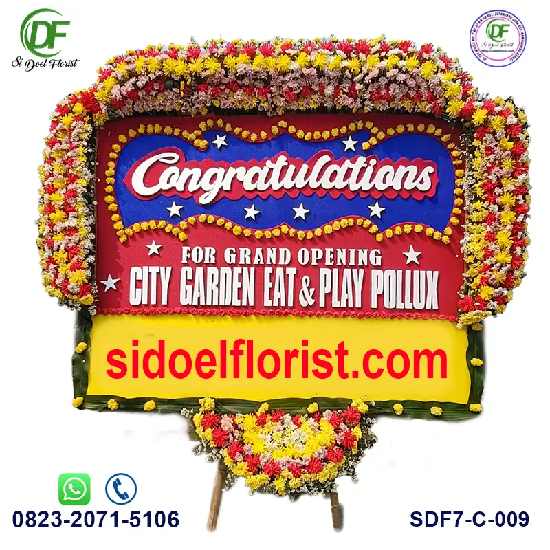 Bunga Papan Congratulations SDF7-C-009