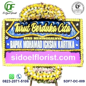 Karangan Bunga Papan Duka Cita Sidoel Florist DC-009