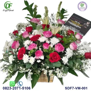 Bunga Vas Meja - Sidoelflorist VM-001