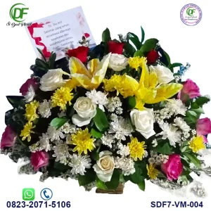 Bunga Vas Meja - Sidoelflorist VM-004