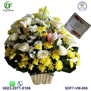 Bunga Vas Meja - Sidoelflorist VM-006