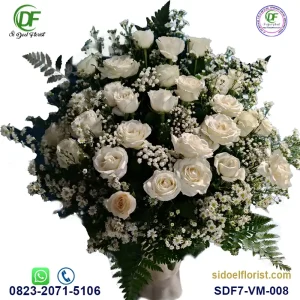 Bunga Vas Meja - Sidoelflorist VM-008