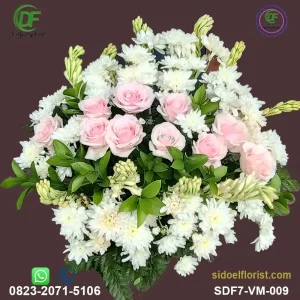 Bunga Vas Meja - Sidoelflorist VM-009