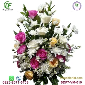 Bunga Vas Meja - Sidoelflorist VM-010